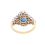 Sapphire Diamond Ring-Charlotte Sayers Antique Jewellery