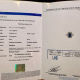 Sapphire and Old Mine Cut Diamond Cluster Ring-Charlotte Sayers Antique Jewellery