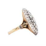 Sicilian Diamond Toppa Ring-Charlotte Sayers Antique Jewellery