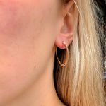 Sicilian Ouroboros Snake Earrings-Charlotte Sayers Antique Jewellery