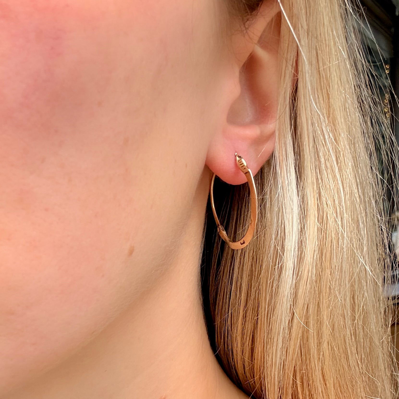 Sicilian Ouroboros Snake Earrings-Charlotte Sayers Antique Jewellery