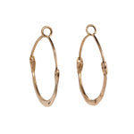 Sicilian Ouroboros Snake Earrings-Charlotte Sayers Antique Jewellery