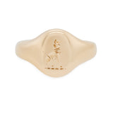 Sighthound Signet Ring-Charlotte Sayers Antique Jewellery