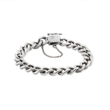 Silver Chain Bracelet-Charlotte Sayers Antique Jewellery