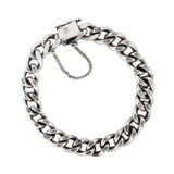Silver Chain Bracelet-Charlotte Sayers Antique Jewellery