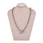 Silver Chain Necklace-Charlotte Sayers Antique Jewellery