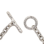 Silver Chain Necklace-Charlotte Sayers Antique Jewellery