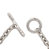 Silver Chain Necklace-Charlotte Sayers Antique Jewellery