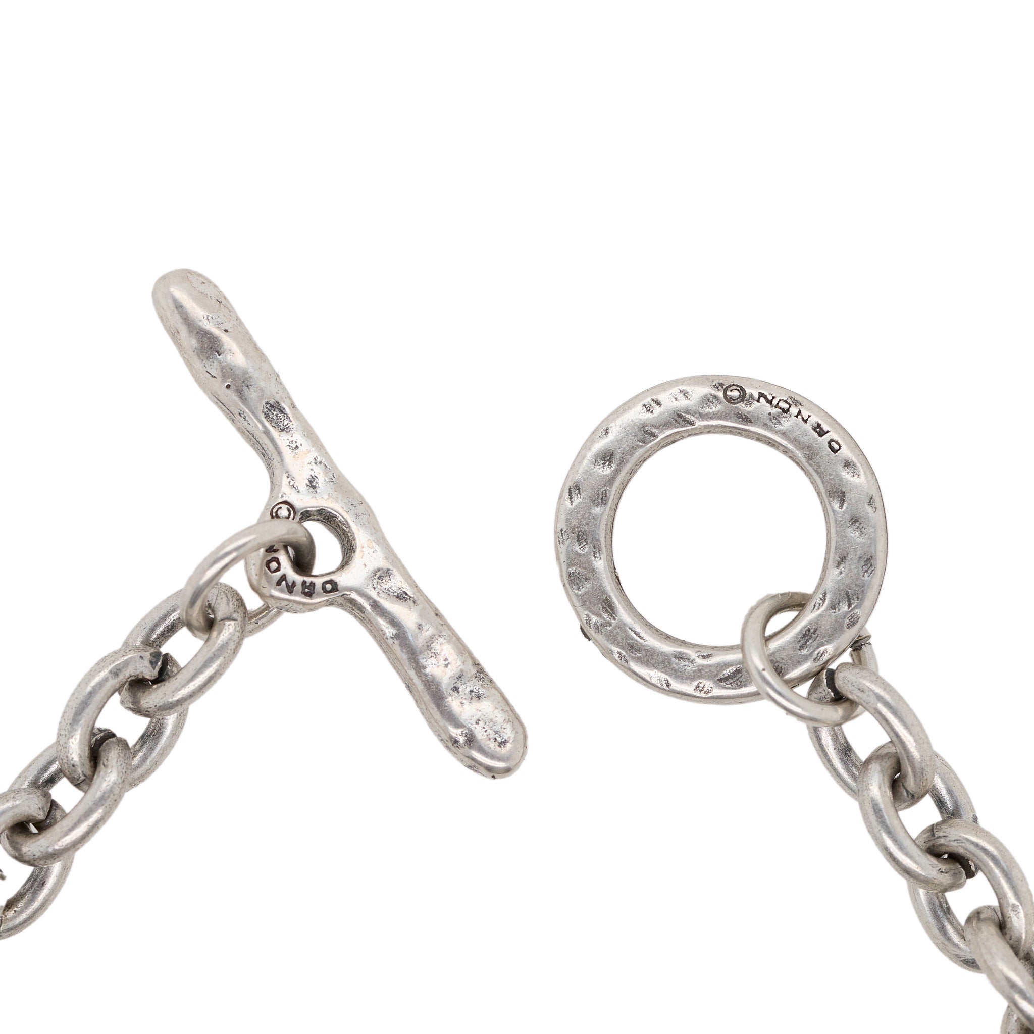 Silver Chain Necklace-Charlotte Sayers Antique Jewellery