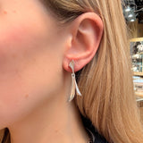 Silver Lapponia Earrings-Charlotte Sayers Antique Jewellery