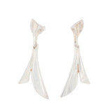 Silver Lapponia Earrings-Charlotte Sayers Antique Jewellery