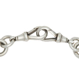 Silver Victorian Albert Chain-Charlotte Sayers Antique Jewellery