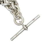 Silver Victorian Albert Chain-Charlotte Sayers Antique Jewellery