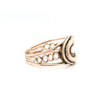 Snake Mourning Ring-Charlotte Sayers Antique Jewellery