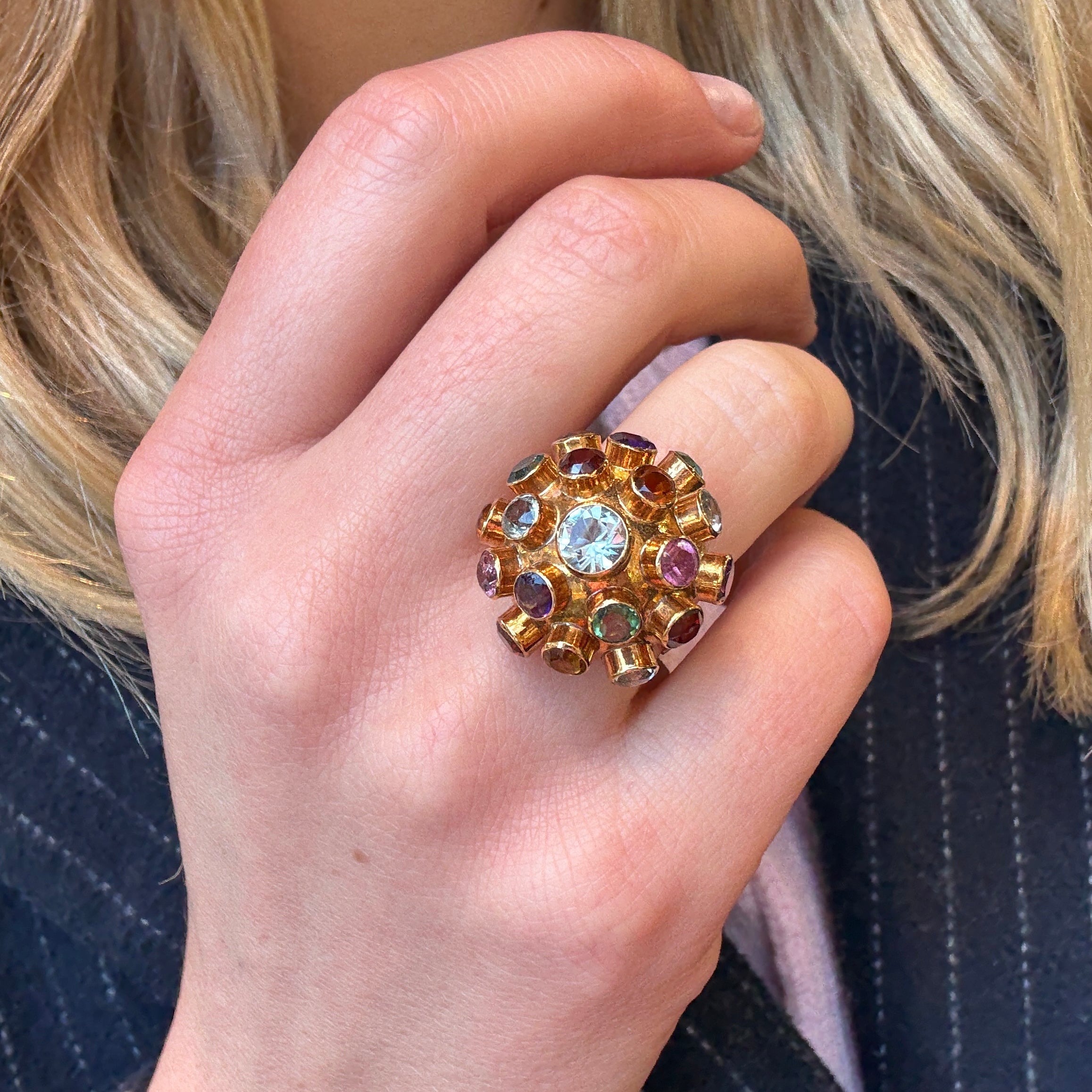 Sputnik Ring-Charlotte Sayers Antique Jewellery