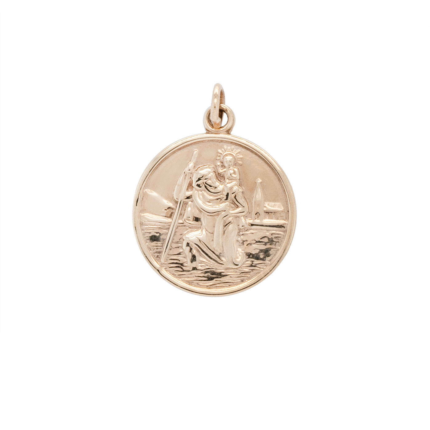 St Christopher Pendant-Charlotte Sayers Antique Jewellery