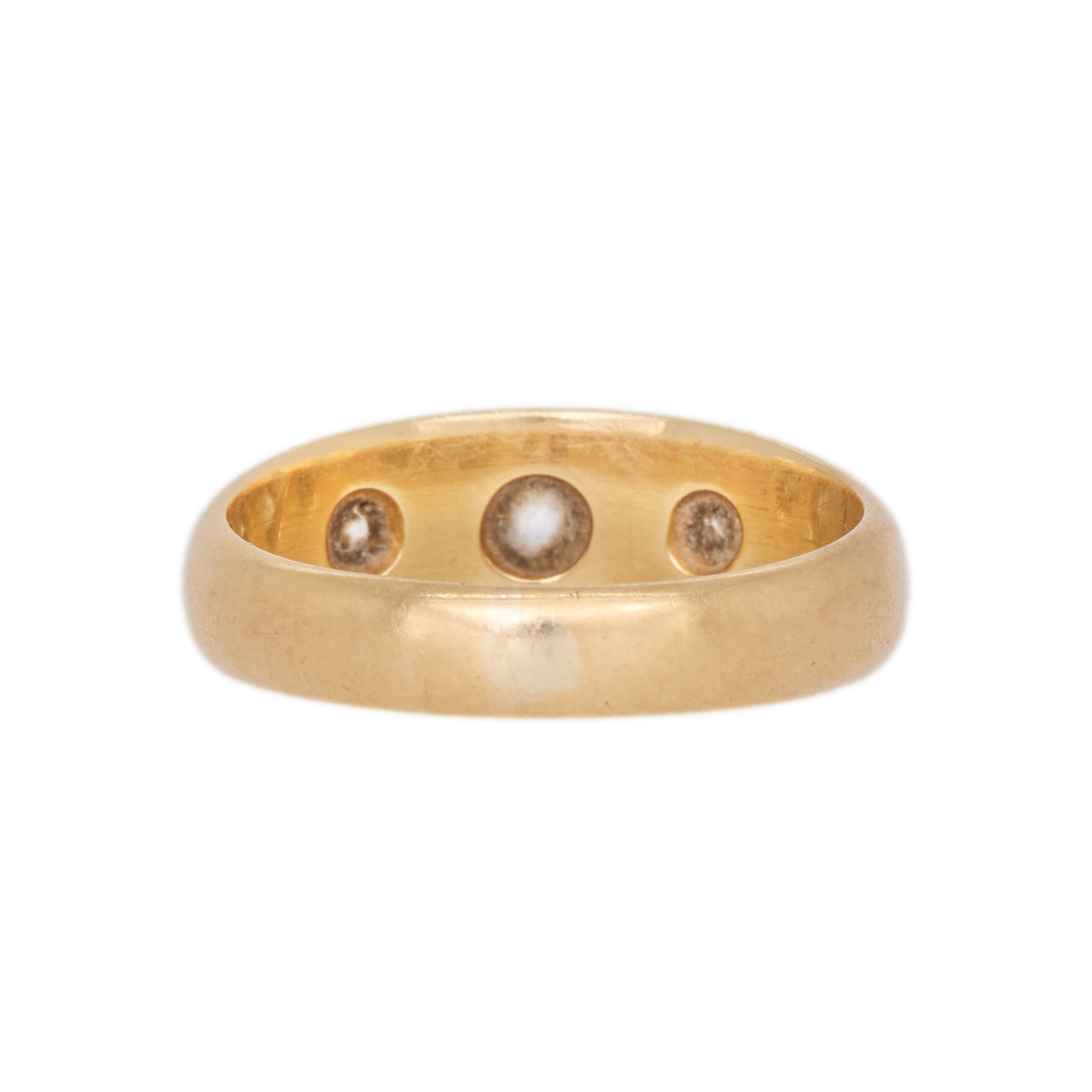 Star Set Gypsy Ring-Charlotte Sayers Antique Jewellery