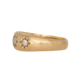 Star Set Gypsy Ring-Charlotte Sayers Antique Jewellery