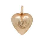 Stuart Crystal Heart Pendant-Charlotte Sayers Antique Jewellery