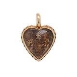 Stuart Crystal Heart Pendant-Charlotte Sayers Antique Jewellery