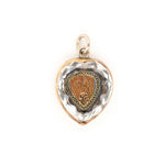 Stuart Crystal Heart Pendant-Charlotte Sayers Antique Jewellery