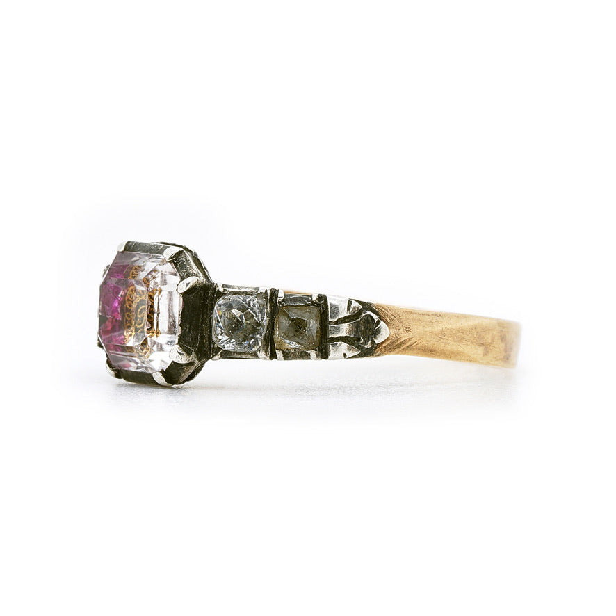 Stuart Crystal Ring-Charlotte Sayers Antique Jewellery