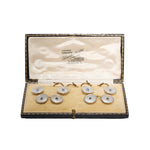 Stud and Cufflink Set-Charlotte Sayers Antique Jewellery