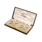 Stud and Cufflink Set-Charlotte Sayers Antique Jewellery