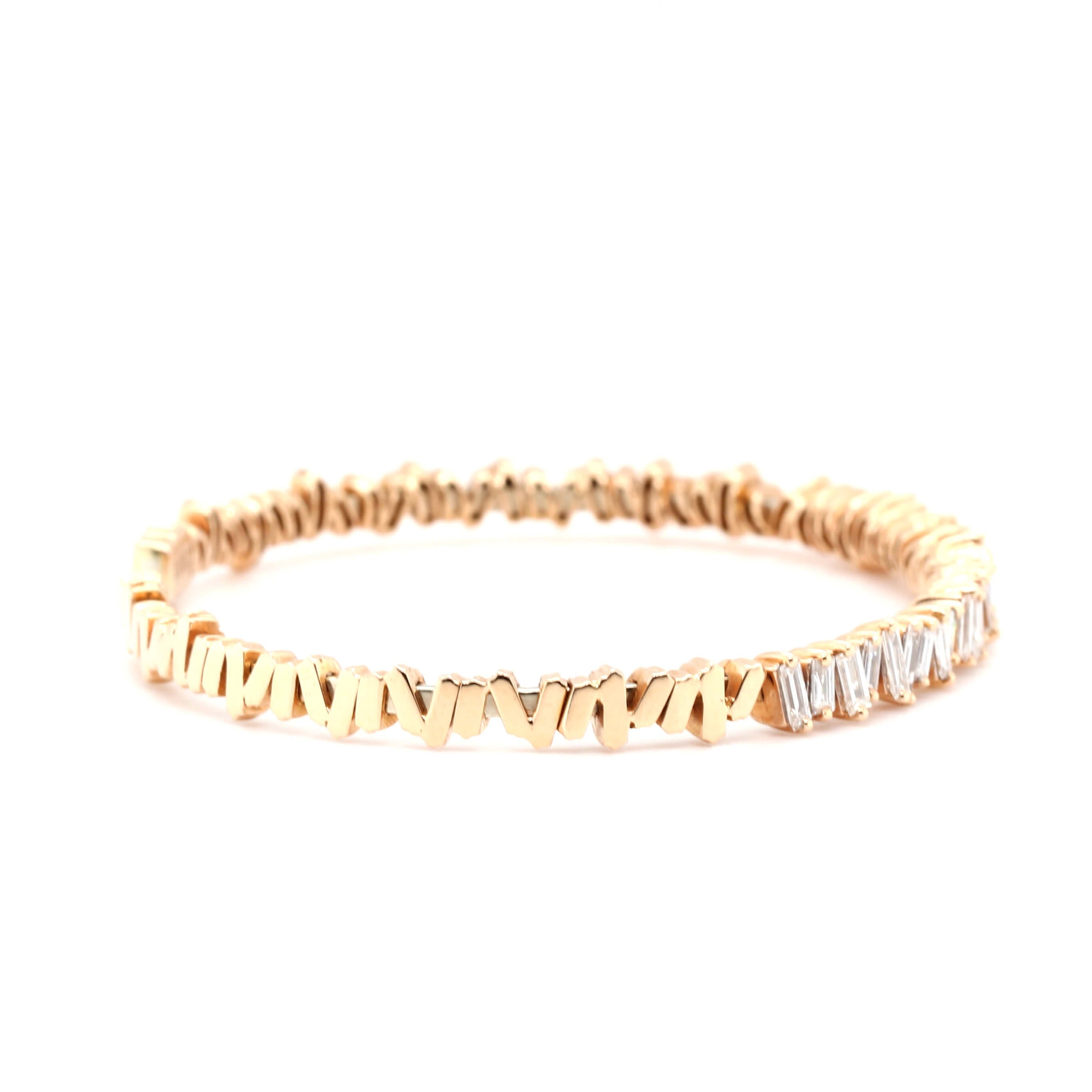 Suzanne Kalan Diamond Bangle-Charlotte Sayers Antique Jewellery