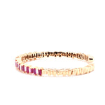 Suzanne Kalan Ruby & Diamond Bangle-Charlotte Sayers Antique Jewellery