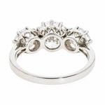 Three Stone Diamond Ring-Charlotte Sayers Antique Jewellery