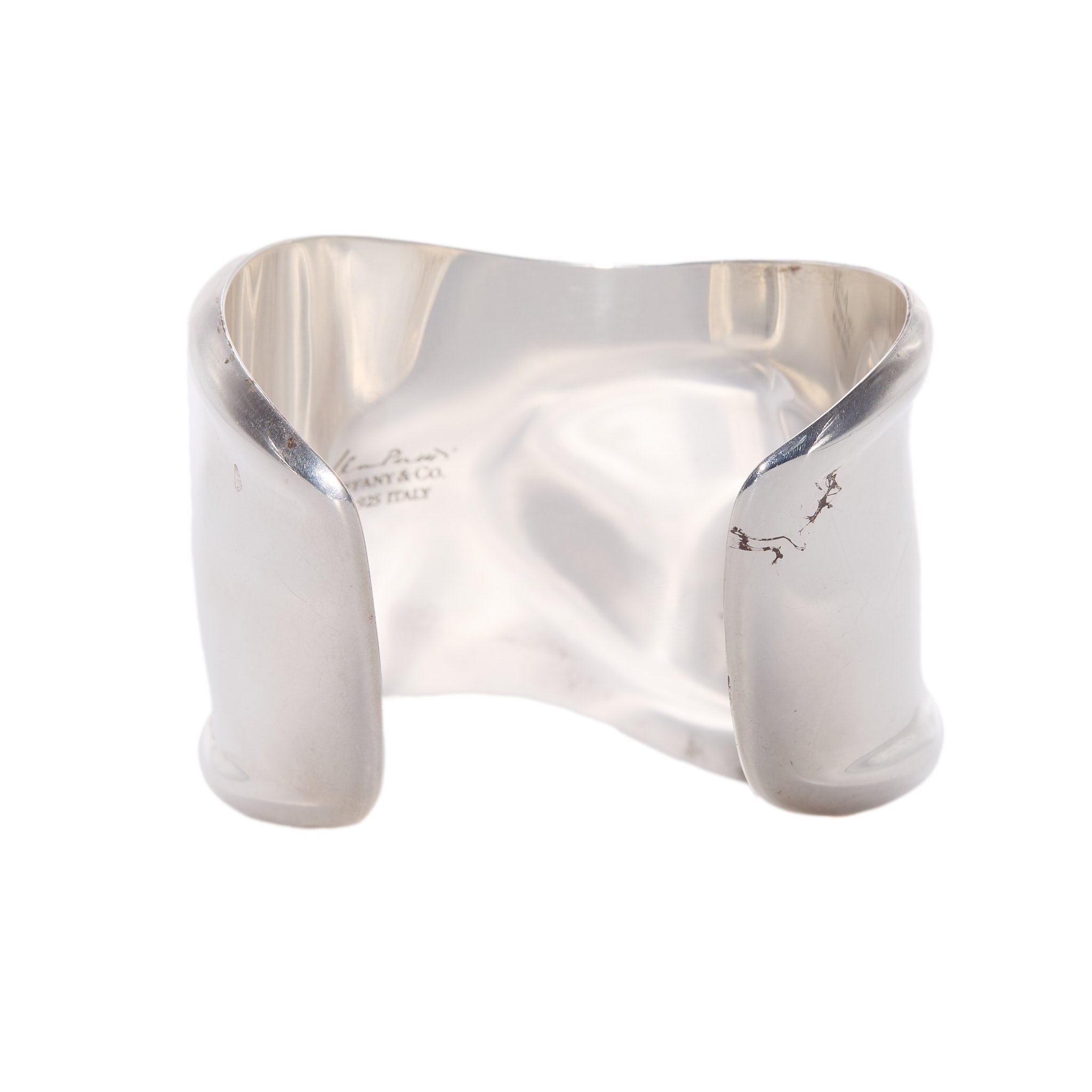 Tiffany Bone Bangle-Charlotte Sayers Antique Jewellery
