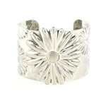 Tiffany Daisy Cuff Bangle-Charlotte Sayers Antique Jewellery