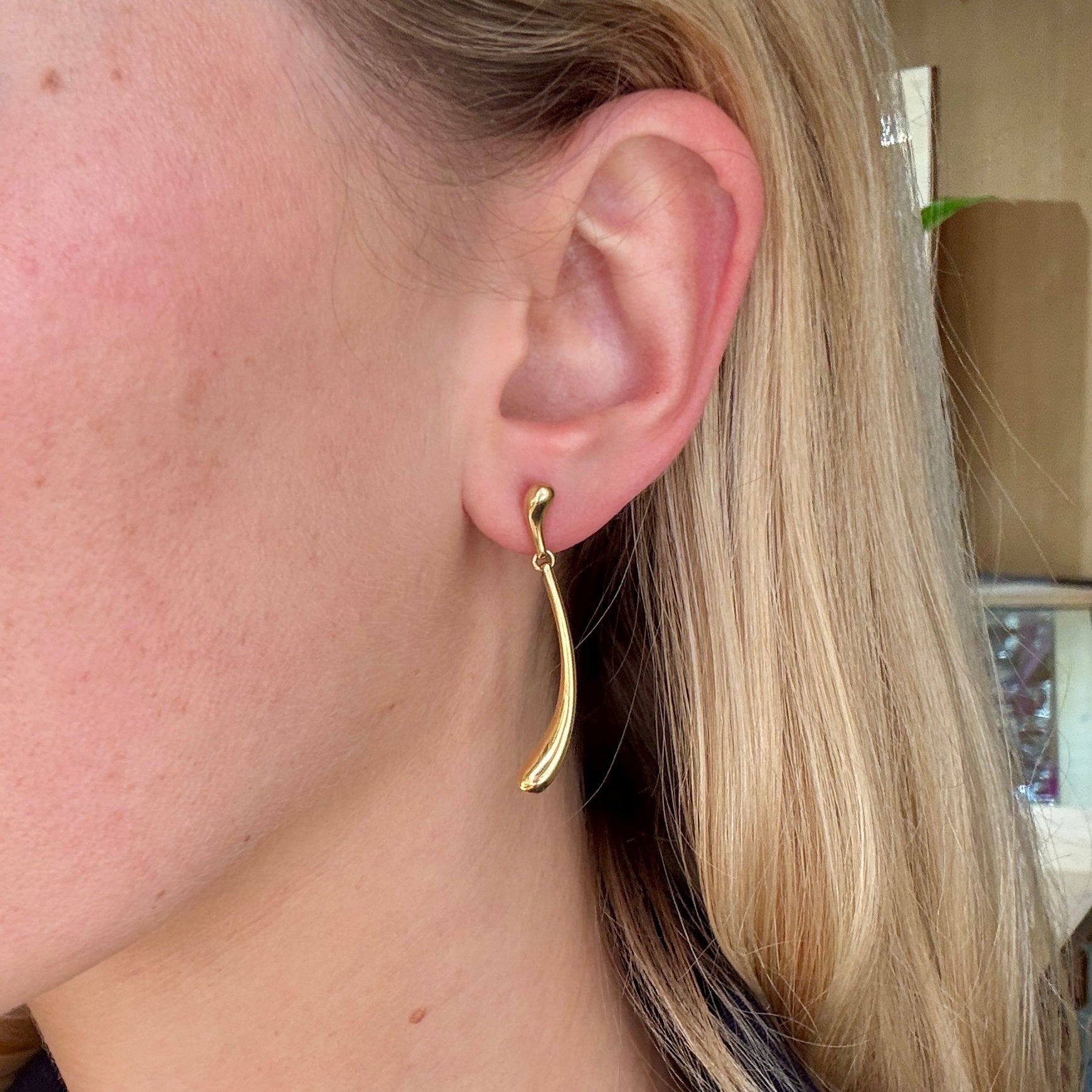 Tiffany Elsa Peretti Earrings-Charlotte Sayers Antique Jewellery