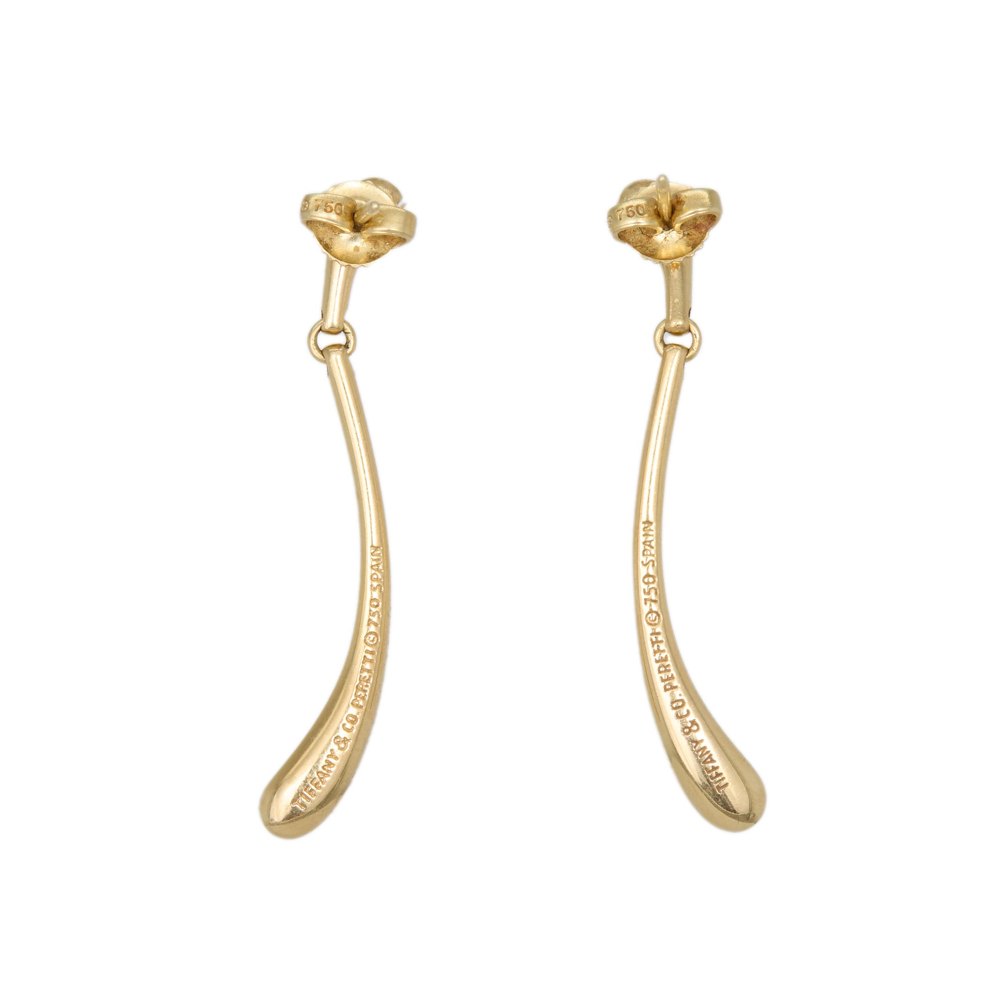 Tiffany Elsa Peretti Earrings-Charlotte Sayers Antique Jewellery