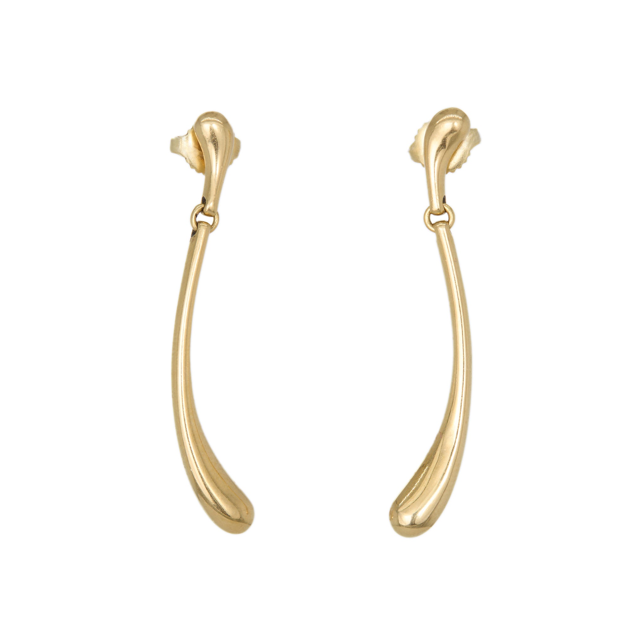 Tiffany Elsa Peretti Earrings-Charlotte Sayers Antique Jewellery