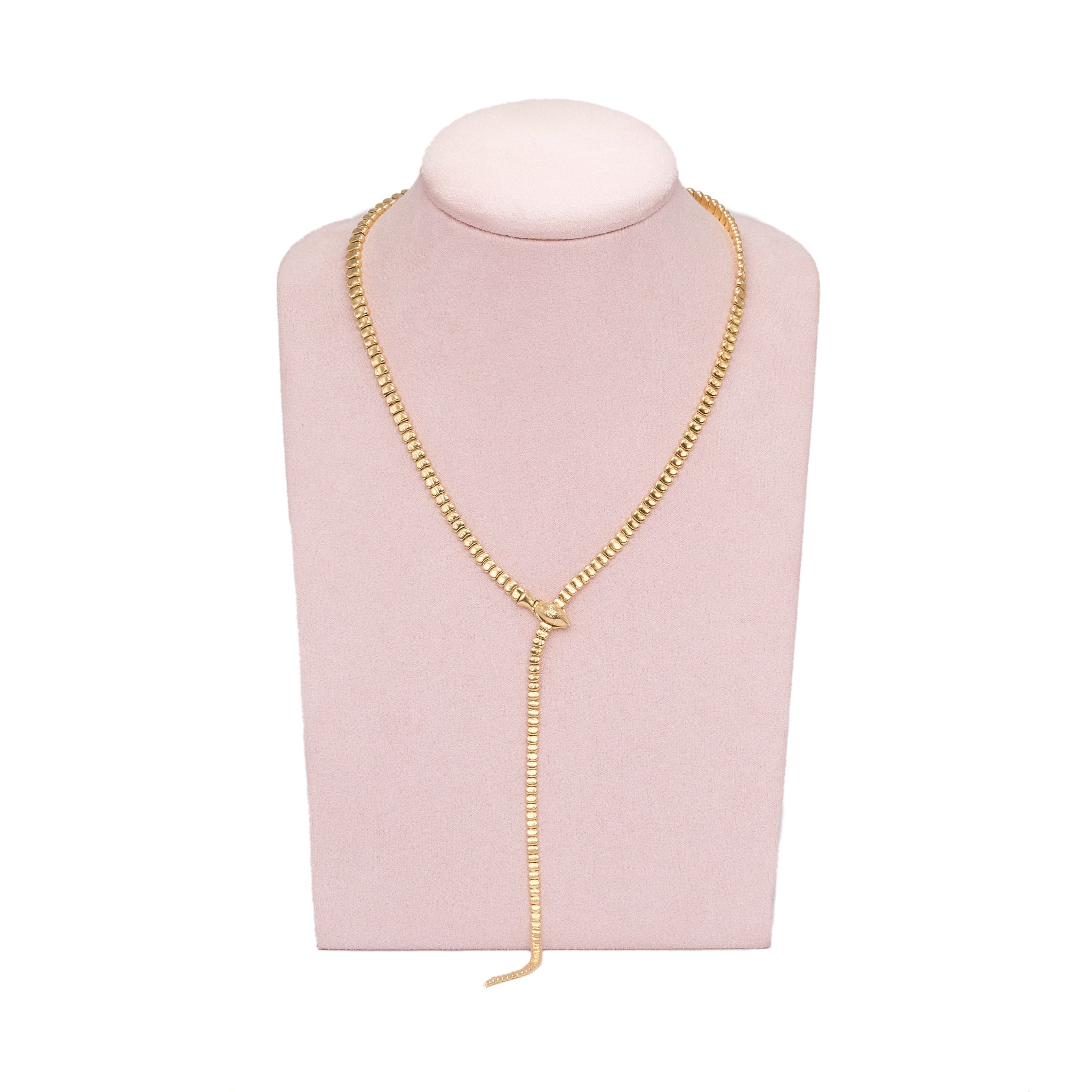 Tiffany Elsa Peretti Snake Necklace-Charlotte Sayers Antique Jewellery