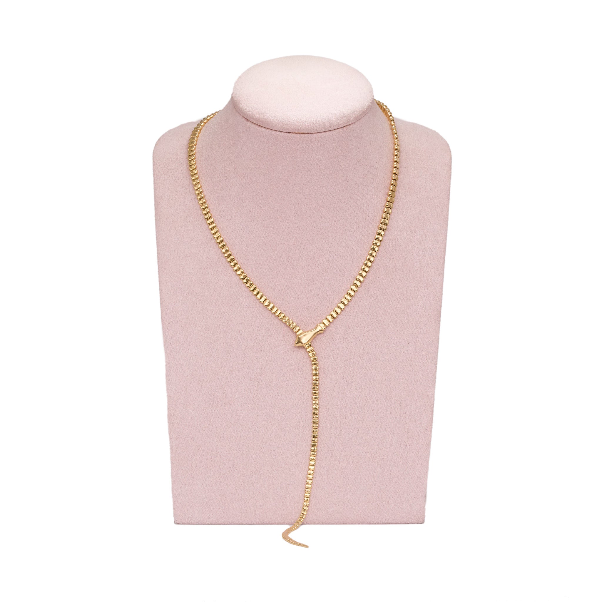 Tiffany Elsa Peretti Snake Necklace-Charlotte Sayers Antique Jewellery