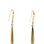Tiffany Feather Earrings-Charlotte Sayers Antique Jewellery