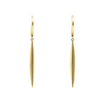 Tiffany Feather Earrings-Charlotte Sayers Antique Jewellery