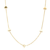 Tiffany Heart Lariat Necklace-Charlotte Sayers Antique Jewellery