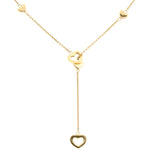 Tiffany Heart Lariat Necklace-Charlotte Sayers Antique Jewellery