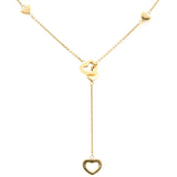 Tiffany Heart Lariat Necklace-Charlotte Sayers Antique Jewellery