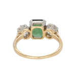 Tourmaline Diamond Ring-Charlotte Sayers Antique Jewellery