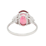 Tourmaline Diamond Ring-Charlotte Sayers Antique Jewellery