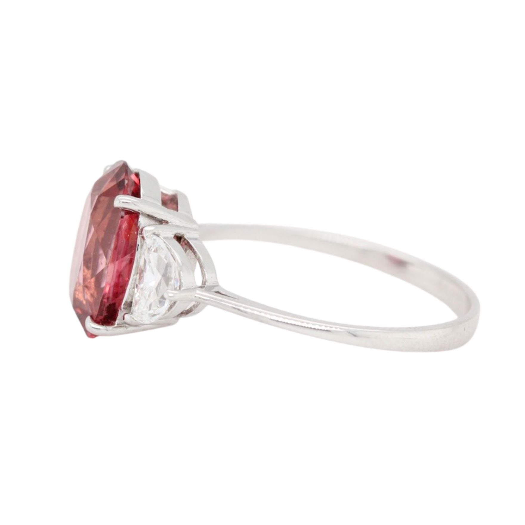 Tourmaline Diamond Ring-Charlotte Sayers Antique Jewellery