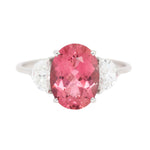 Tourmaline Diamond Ring-Charlotte Sayers Antique Jewellery