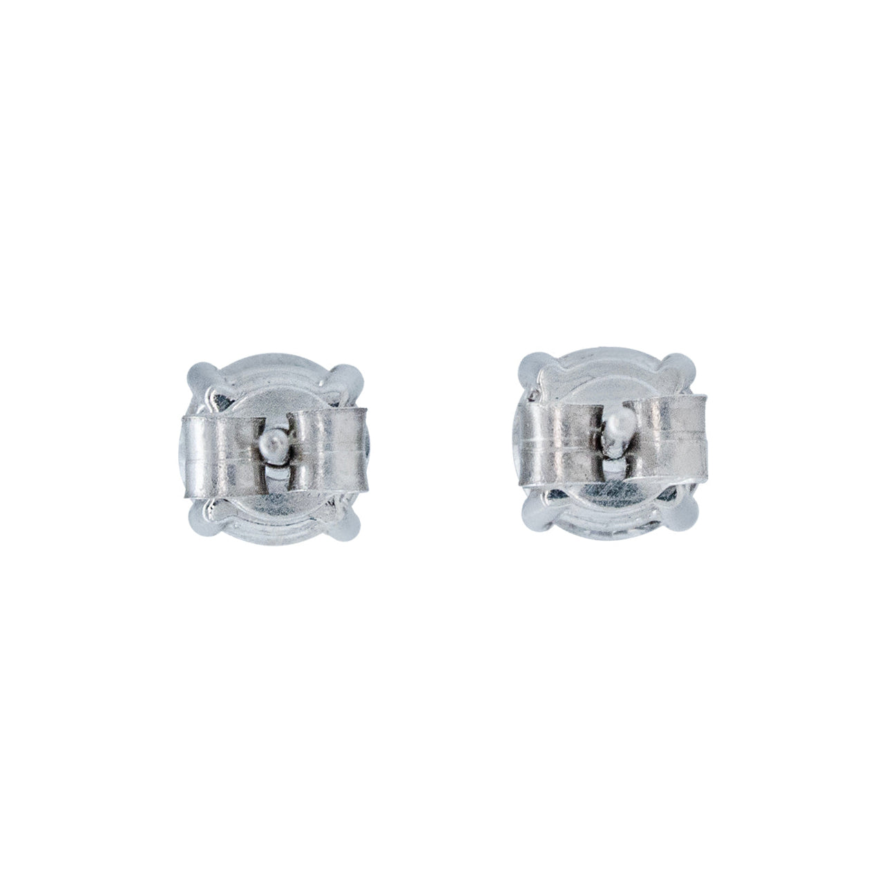 Transitional Cut Diamond Stud Earrings-Charlotte Sayers Antique Jewellery
