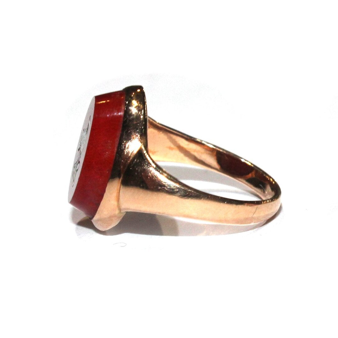 Two Micro Mosaic Victorian Rings-Charlotte Sayers Antique Jewellery