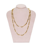 UnoaErre Gold Necklace-Charlotte Sayers Antique Jewellery